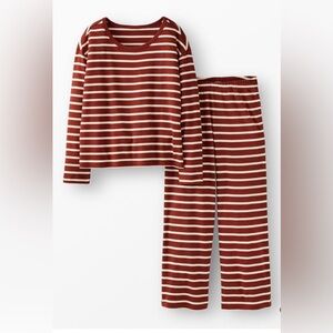 Hanna Andersson Women's Wide Leg Pajama Set, XS